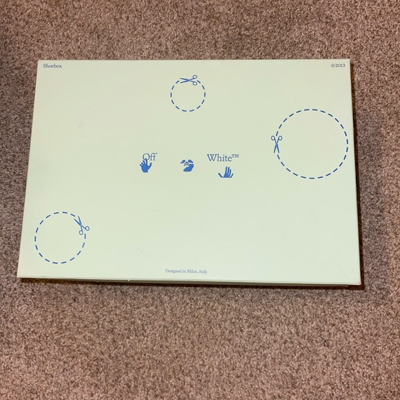 Off White “For Walking Out Of Office” White Black - Picture 9 of 10